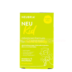 Vitamin tổng hợp Neubria Neu kid Anh tích hợp Omega DHA - 30 viên