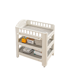 Bàn thay tã kèm kệ 3 tầng đa năng Babyviva