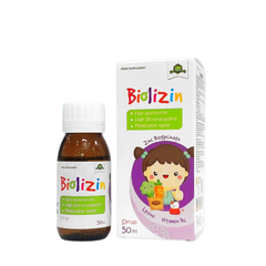 Kẽm bổ sung cho bé Biolizin nhâp khẩu Tây Ban Nha cải thiện biếng ăn cho bé - 50ml