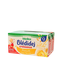Sữa nước Bledina Pháp không có chất bảo quản cho các bé biếng ăn, chậm tăng cân - 250ml*4 hộp