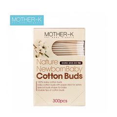 Tăm bông sơ sinh 1 đầu xoắn Mother-K (300c)