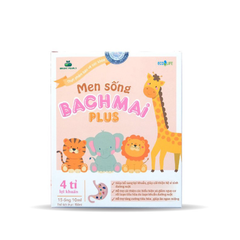 Men sống Bạch Mai Plus (15 ống*10ml)