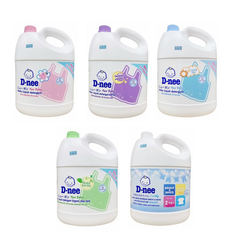 Nước giặt Dnee Thái 2800ml an toàn cho bé yêu cùng công thức hương thơm dịu nhẹ