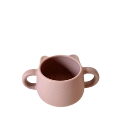 Cốc uống nước Silicone hình gấu Modui