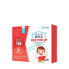 Men tiêu hóa BioLG Enzyme JP giúp bé ăn ngon lớn nhanh (3g*20gói tặng 3g*10gói)