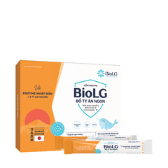 Cốm enzyme bổ tỳ ăn ngon BioLG Việt Nam giúp bé tiêu hoá tốt, tăng cảm giác ngon miệng - (3g*20gói tặng 3g*10gói)