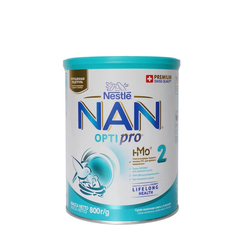 Sữa bột Nan Nga Optipro - 800g giúp bé  phát triển về cả thể chất và não bộ