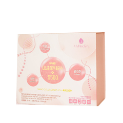 Nước uống nano collagen plus 5500mg Myhaelyn Hàn Quốc giúp tái tạo làn da từ bên trong giảm khô sạm nám - 25ml*30 ống