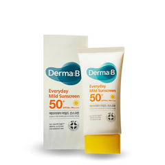 Kem chống nắng dùng cho mặt Derma:B Hàn Quốc - 50ml SPF50+ PA++++ mỏng nhẹ không gây bết dính