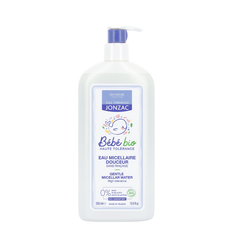 Nước tẩy trang hữu cơ Jonzac Bebe Pháp siêu lành tính dùng cho bé từ sơ sinh - 500ml