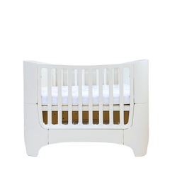Cũi gỗ cao cấp đa năng - Trắng (kèm đệm kt 60*120)