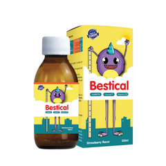 Canxi sinh học Bestical D3 K2 nhập khẩu từ Slovenia Châu Âu giúp bé tăng chiều cao  - 120ml