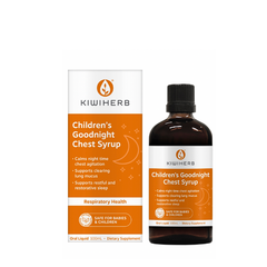 Siro Children's Goodningt Chest Syrup KiwiHerb NewZealand Trị ho đêm - 100ml