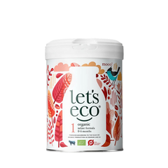 Sữa công thức hữu cơ Let's Eco Đan Mạch hỗ trợ tăng trưởng và phát triển của trẻ sơ sinh - 700g