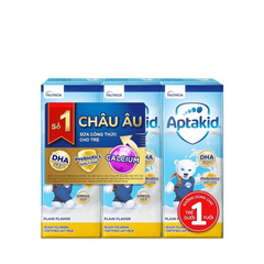Sữa nước Aptakid Pháp - 3h*180ml - cho bé từ một tuổi