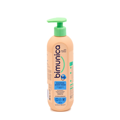 Sữa tắm gội Bimunica Hoa Kỳ 0m+ bảo vệ làn da bé