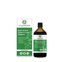 Siro Dual Action Chest Lung KiwiHerb NewZealand làm ấm ngực - 200ml