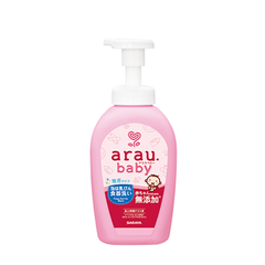 Nước rửa bình Arau baby Nhật Bản thành phần thiên nhiên với hương thơm cây cỏ - 500ml dạng bình
