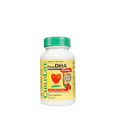 Viên Uống Bổ Sung DHA Childlife - Vị Dâu 90v - Mỹ