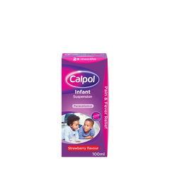Siro hạ sốt Calpol Anh 100ml - cho bé từ 2 tháng tuổi