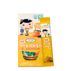 Thạch rau củ quả hữu cơ Jeju - Vị quýt 200g (hộp 10 gói)