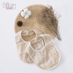 Yếm chữ U 100% organic cotton Tinylove