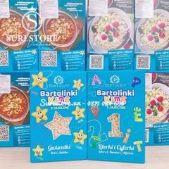 Mì nui rau củ hưu cơ Bartolini 6M+ Ba Lan - 250g