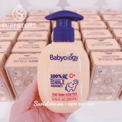 Sữa tắm hữu cơ Babyology Mỹ - 200ml