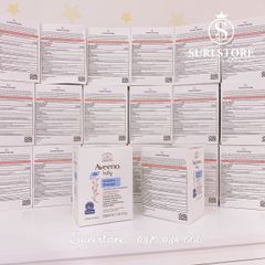 Bột tắm Aveeno trị chàm cho bé Mỹ 213g - 10 gói/hộp