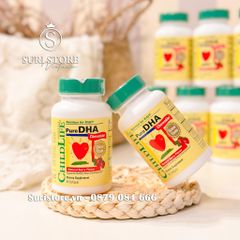 DHA Childlife viên uống  bổ sung  vị dâu 90v -  6m+