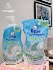 Nước rửa đồ cho bé Dnee Thái dạng túi - 500ml