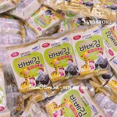 Rong biển ăn liền Baby Kim Hàn Quốc - 4g *3 gói/pack