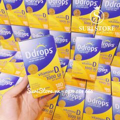 Vitamin D3 Baby Ddrops 1000IU Canada - 180 giọt - Xanh