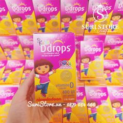 Vitamin D3 Baby Ddrops 400IU Canada - 60 giọt - Hồng