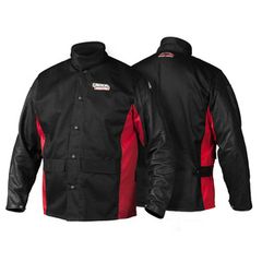 Áo khoác thợ hàn tay da | Shadow Grain Leather Sleeved Welding Jacket - K2987-M,-L,-XL,-XXL,-XXXL