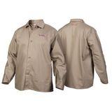 Áo khoác hàn truyền thống Khaki FR | Traditional Khaki FR Cloth Welding Jacket - K3317-M,-L,-XL,-2XL,-3XL