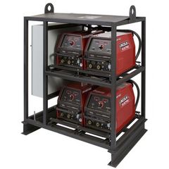 Trạm máy hàn | 350A | V350-PRO 4-PACK RACK MULTI-OPERATOR WELDER