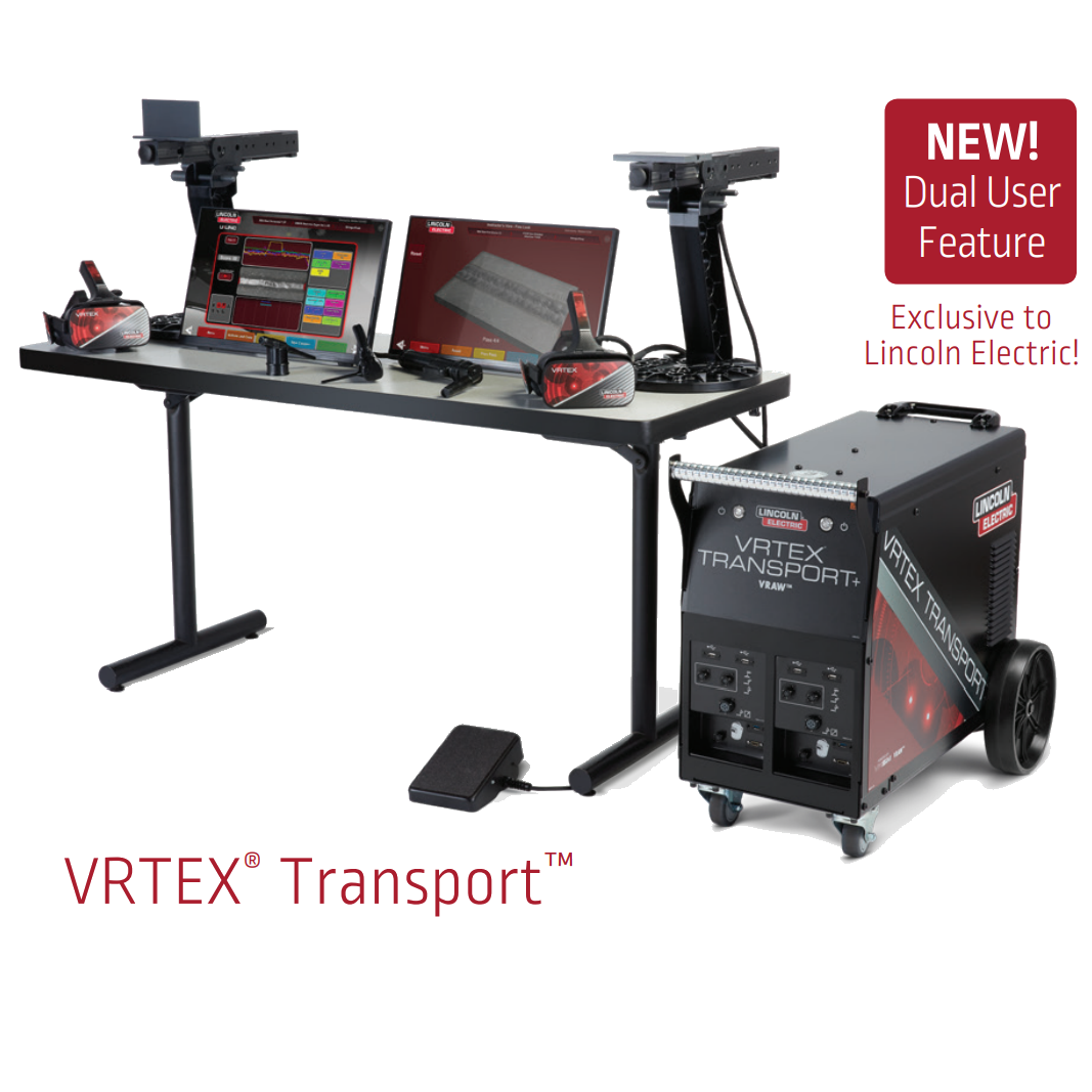 Thiết bị hàn ảo | VRTEX® TRANSPORT™ | DUAL USER