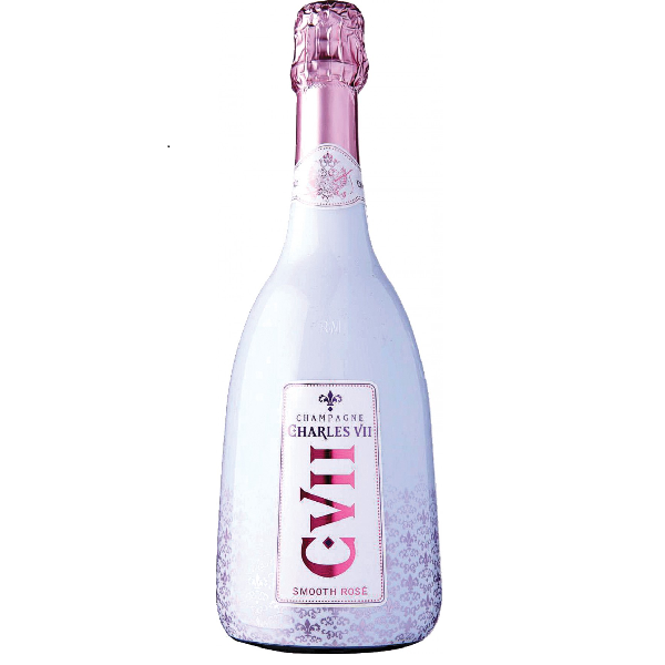 Kết quả hình ảnh cho champagne canard duchene CHARLES VII SMOOTH ROSE