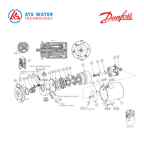 Phụ kiện thay thế (Spare Parts) cho bơm piston cao áp APP 3.0 -3.5