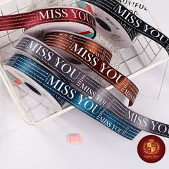 Ruy Băng Lụa Chữ 2.5F Miss You