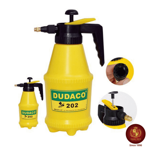 Bình xịt tưới nước tự động DUCACO 2 lít, Phụ kiện bình tưới nước, mua bình  tươi nước