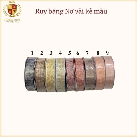 Ruy băng, phụ kiện quà tặng, ruy băng vải