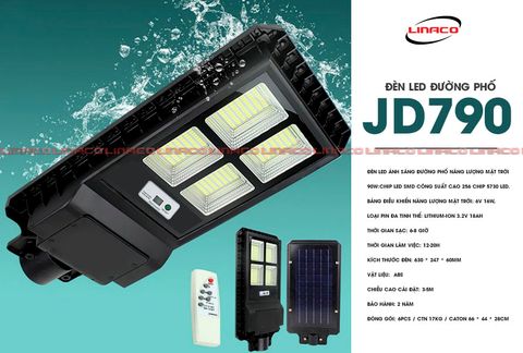 Đèn năng lượng Mặt Trời JINDIAN JD790