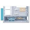 VỎ CASE PC VALKYRIE VK03 CASE LCD WHITE