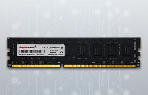 Bộ nhớ RAM DESKTOP KINGBANK 8GB (1X8GB) DDR 3L 1600MHZ