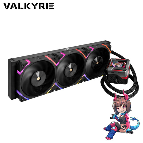 TẢN NHIỆT NƯỚC VALKYRIE E360 LOKI ĐỎ ĐEN