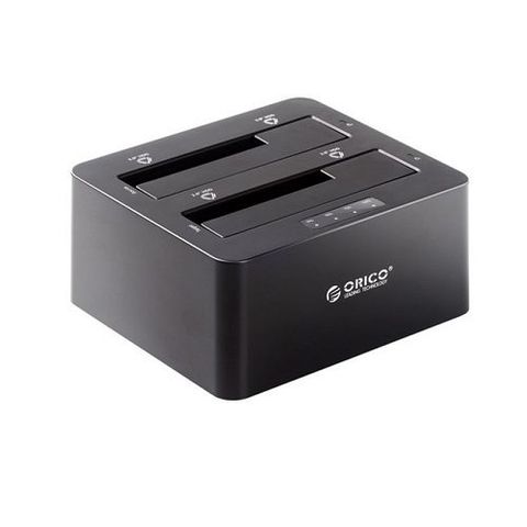 Dock ổ cứng SATA USB 3.0 Orico 6629US3-C hỗ trợ Clone - Hàng Chính Hãng