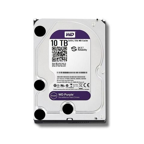 Ổ Cứng HDD Western Digital Purple 10TB 3.5 inch Sata 3