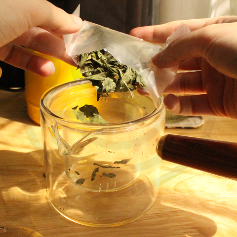  3 Vị Trà Bạc Hà_ Cỏ Ngọt ( 6 túi 1Gram) 